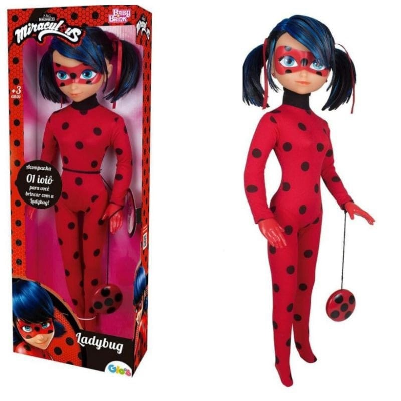Miraculous Ladybug Boneca Grande Brinquedo Articulada | Shopee Brasil