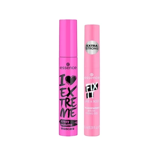 Kit Essence Máscara para Cílios I Love Extreme Crazy Volume Preta 12ml + Máscara para Cílios 8,5ml em Oferta na Shopee