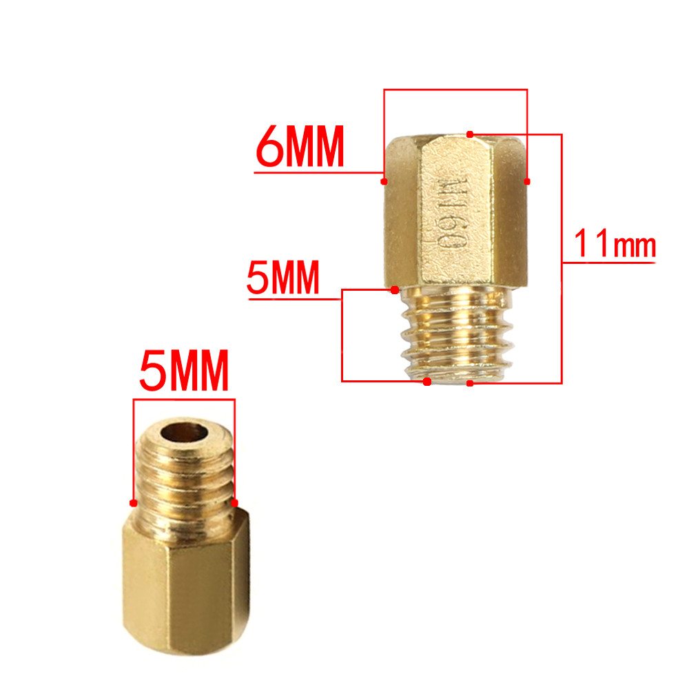 きるきる 10pçs Gicleur Gicle Carburador Esguicho Para Vm22 Dt200 Dt200r