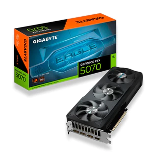 Placa de vídeo GeForce RTX 5070 Eagle OC SFF 12G Gigabyte- GV-N5070EAGLE OC-12GD