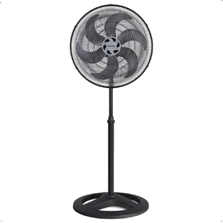 Ventilador Oscilante Coluna Turbo 6 Pás 50cm Preto Ventisol