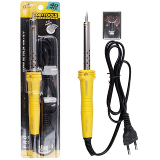 Ferro de Solda para Estanho 60W Profissional 127V Com Suporte Profissional Prático em Oferta na Shopee