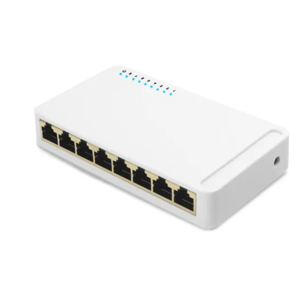 Switch Rj45 Lan Gigabit 8 Portas Hub 10/100/1000mbps Bivolt