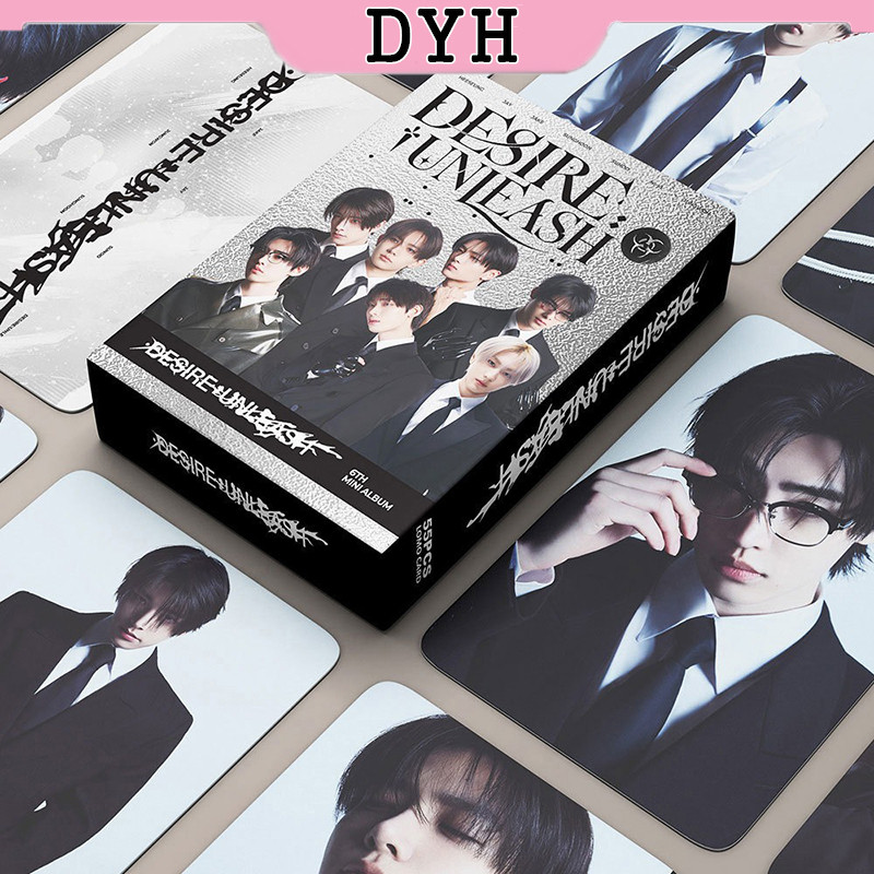 55pcs ENHYPEN LOMO Card DESIRE UNLEASH 6o Álbum Photocard KPOP
