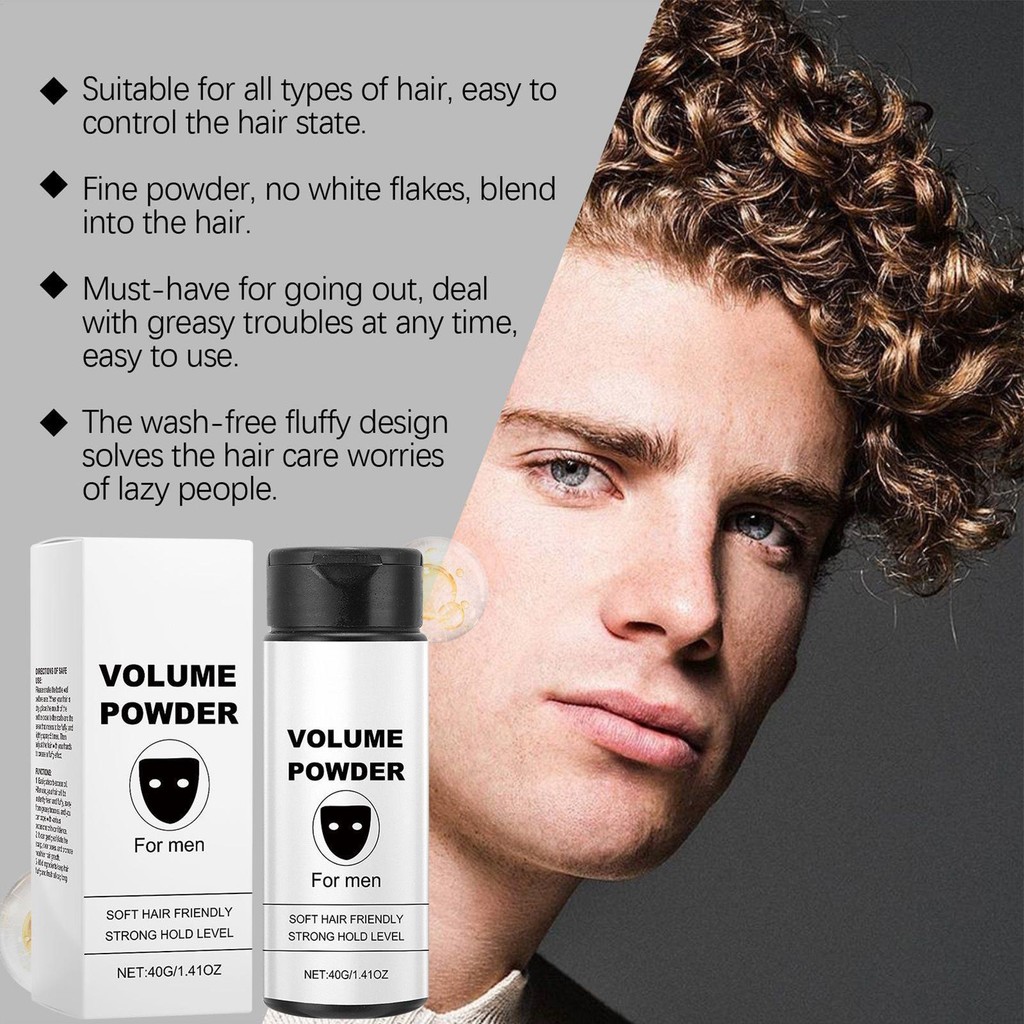 Texture Powder Volumizing Texturizing Mens Hair Powder Portable ...