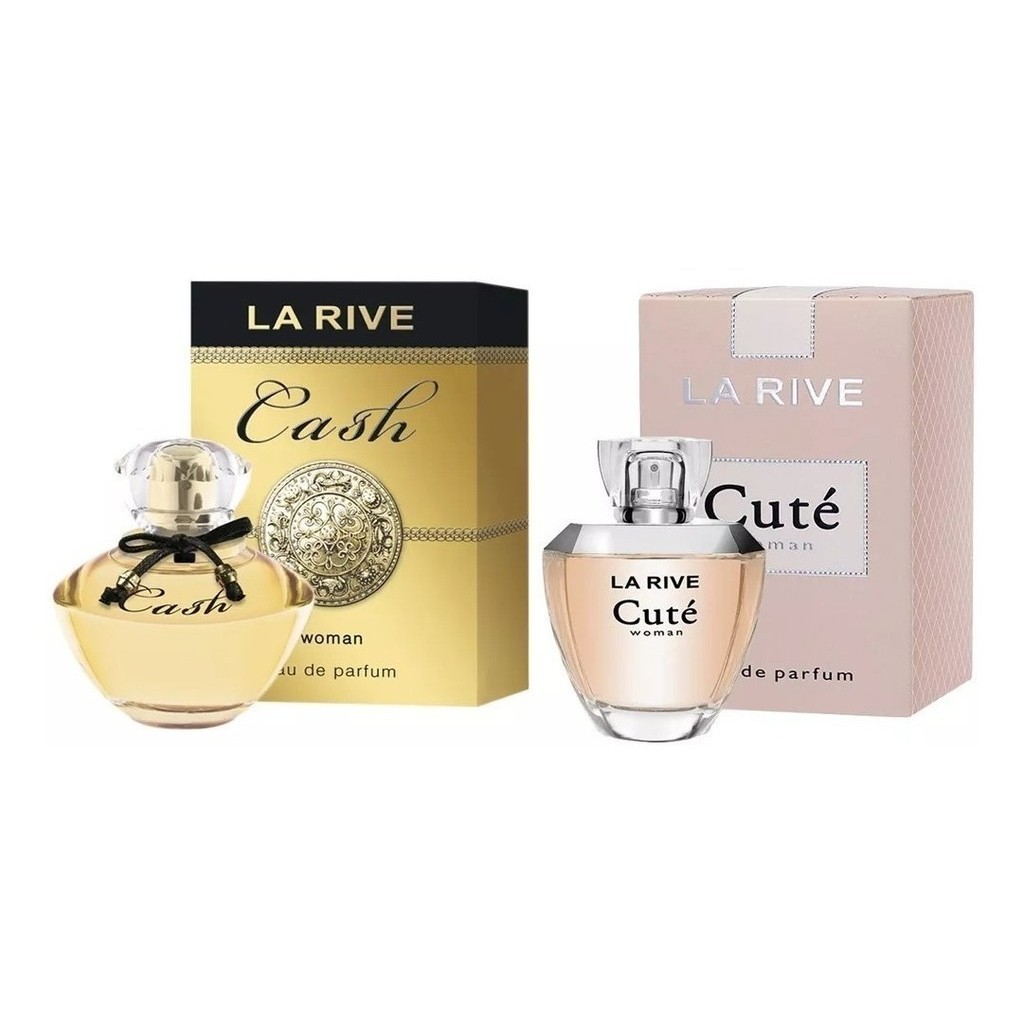 Kit La Rive Perfume Cash Woman 90ml + Cuté Feminio Edp 100ml La Rive ...
