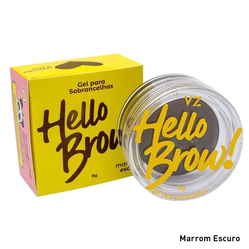 GEL DE SOBRANCELHAS HELLO BROW VIZZELA VEGANO - 3 | Shopee Brasil