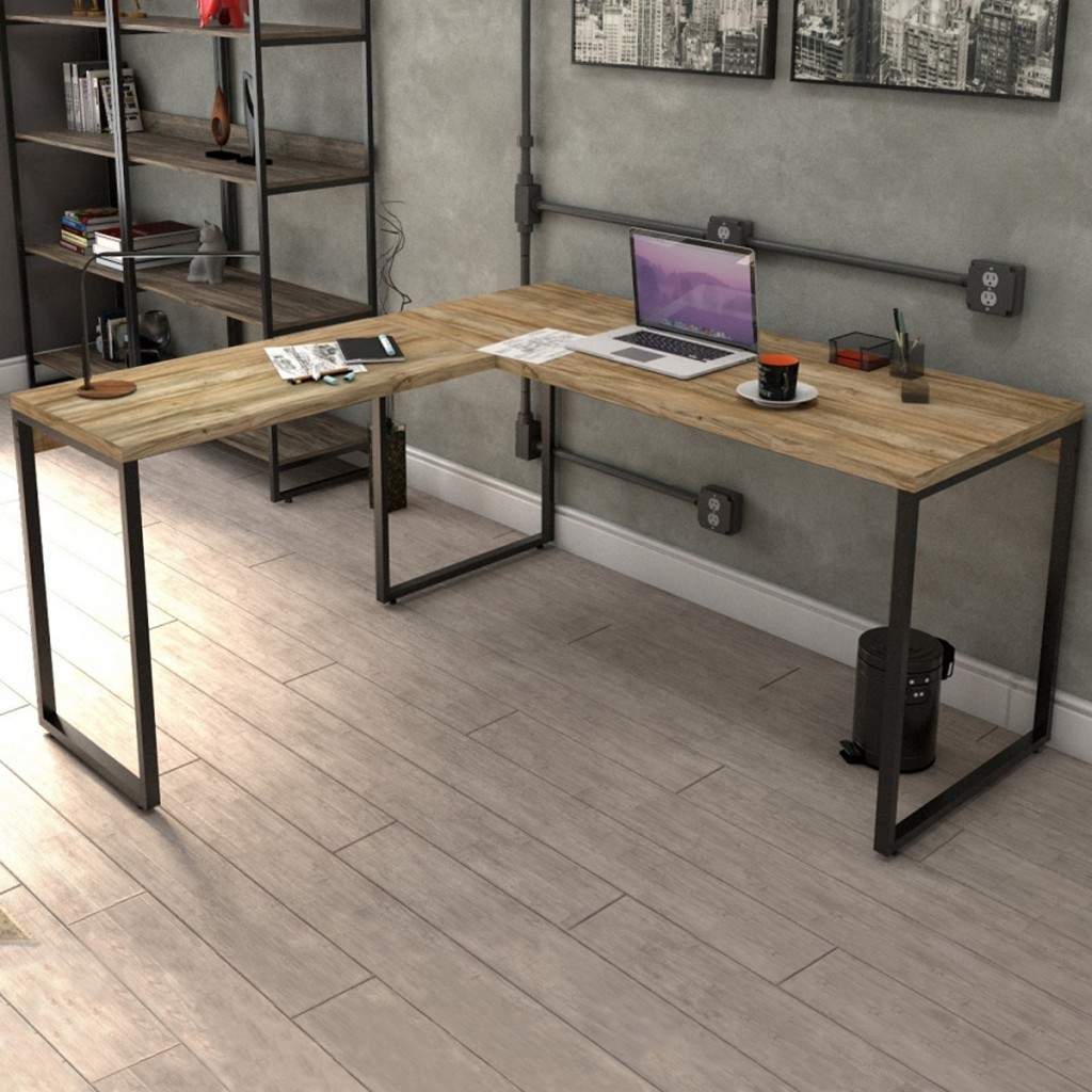 Mesa para Escritório de Canto em L Win - Pnr Móveis