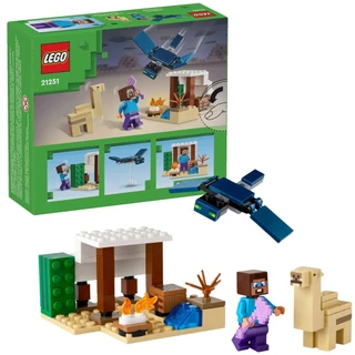 Lego Minecraft Expedição De Steve Ao Deserto 21251 - Lego