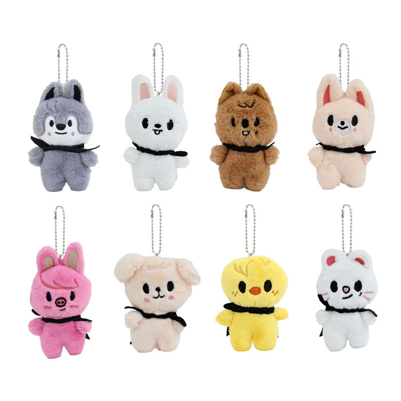 10cm Kpop Stray Kids SKZOO MAGNET Bonecos De Pelúcia Skz Bichos