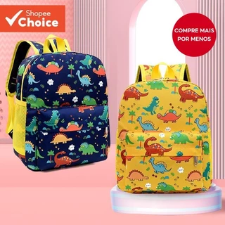 Dinossauro Crianças Mochila Jardim De Infância Bonito Dos Desenhos Animados Grande Capacidade Saco Escolar Portátil