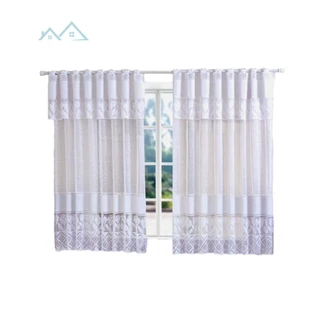 Cortina de Renda para Sala Quarto Ou Cozinha 2,20m X 1,30m