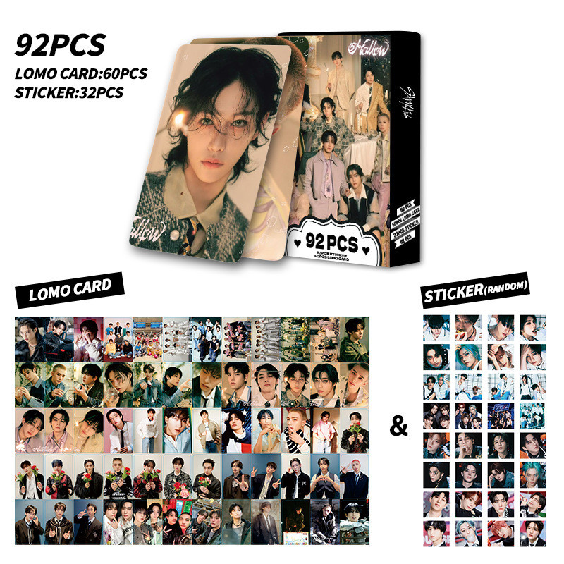 30-96pcs STRAY KIDS Hollow Lomo Cards Mixtape Dominado 5 Relógio