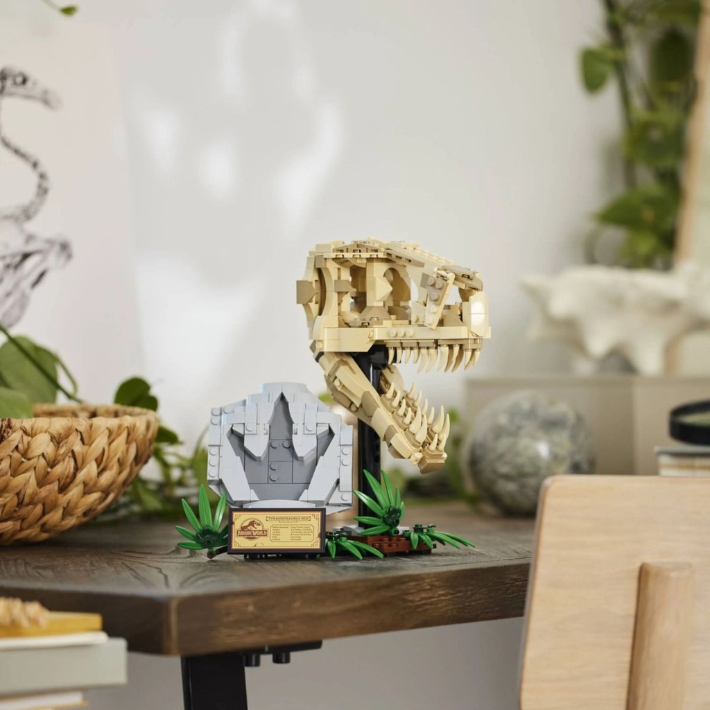Lego Jurassic World Fósseis de Dinossauros Crânio de T.Rex - 76964