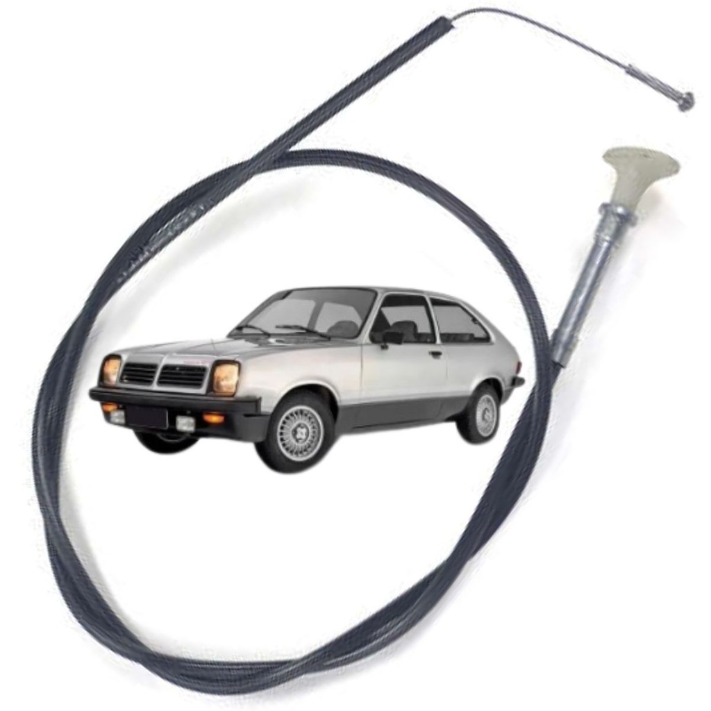 CABO ABERTURA CAPÔ COM PUXADOR GM CHEVETTE G1 1973 A 1982 (142CM)