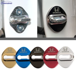 FR Collab 4 Peças De Proteção Para Fechadura De Porta De Carro Em Aço Inoxidável Jazz BRV Honda Civic Accord HRV CR
