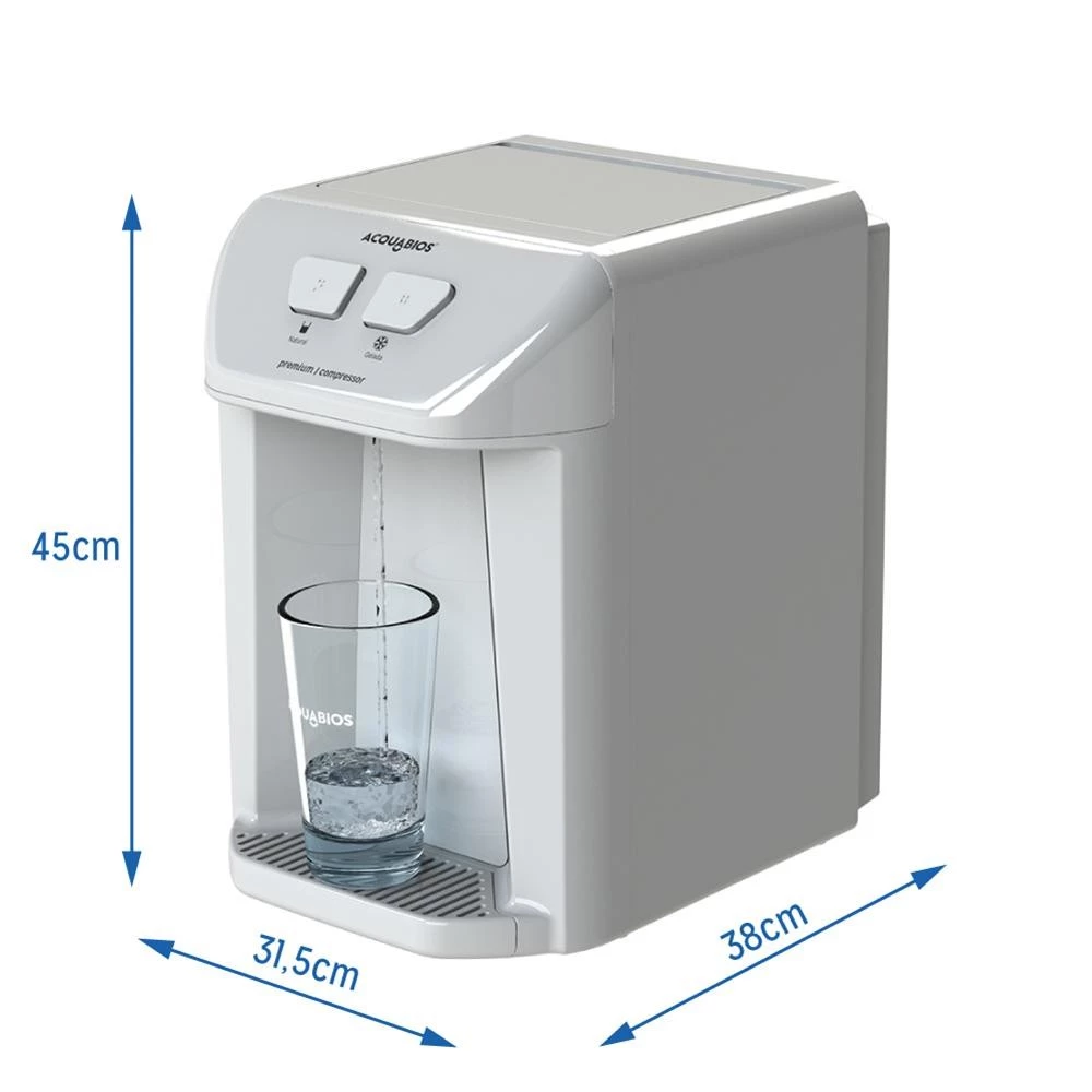 Purificador de Água Premium Compressor Alcalino