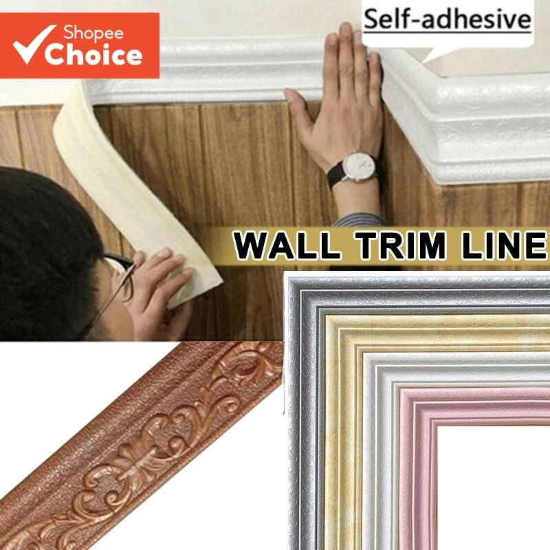 Adesivo De Parede Decoração Linha De Canto