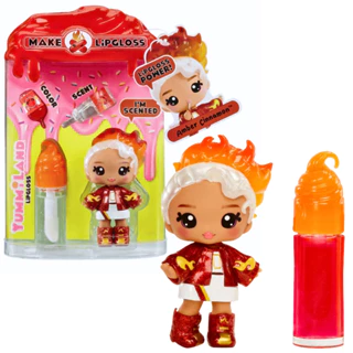 Boneca Yummiland Lip Gloss Doll  - Amber Cinnamon 525479 MGA