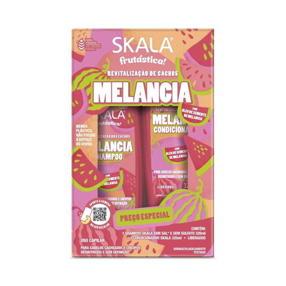 Kit Shampoo & Condicionador Skala Frutastica Melancia 325ml