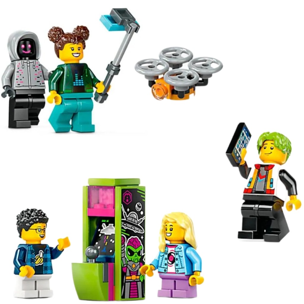 Lego City Parque De Montanha Russa Robot World - 60421 Lego