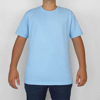 Camiseta Manga Curta Essencial Confortável 100% Algodão Ogochi