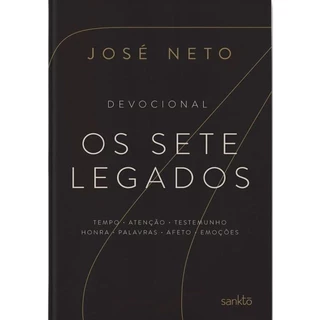 Devocional Os Sete Legados | Capa Dura | José Neto em Oferta na Shopee