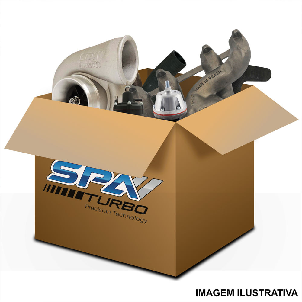 Kit Turbo VW Gol G1 (quadrado) motor AE (CHT) 1.6 8V - carburado - T3 ...