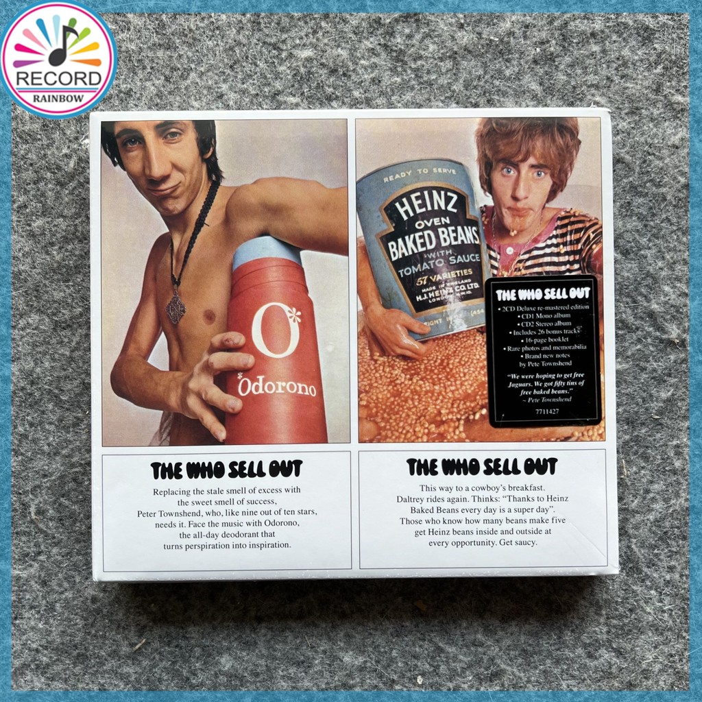 The Who Sell Out Original 2CD Album [Lacrado] Brand New 1Z03000 ...