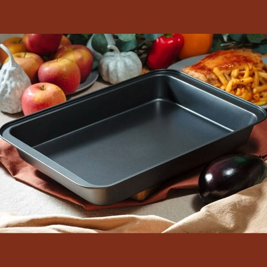 Forma Retangular Antiaderente 42x29cm – Tamanho Grande, Idea