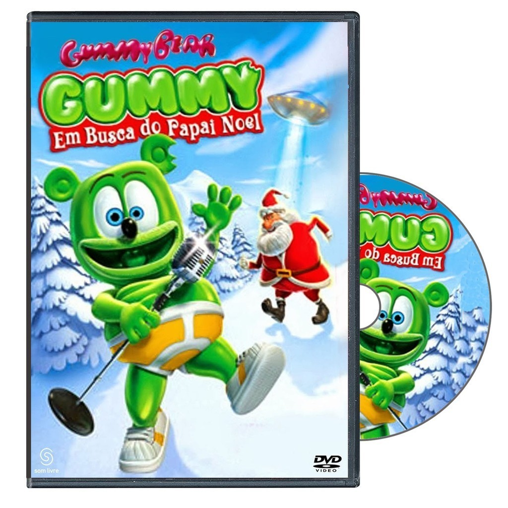 Dvd Gummy Bear Em Busca Do Papai Noel (2013) | Shopee Brasil