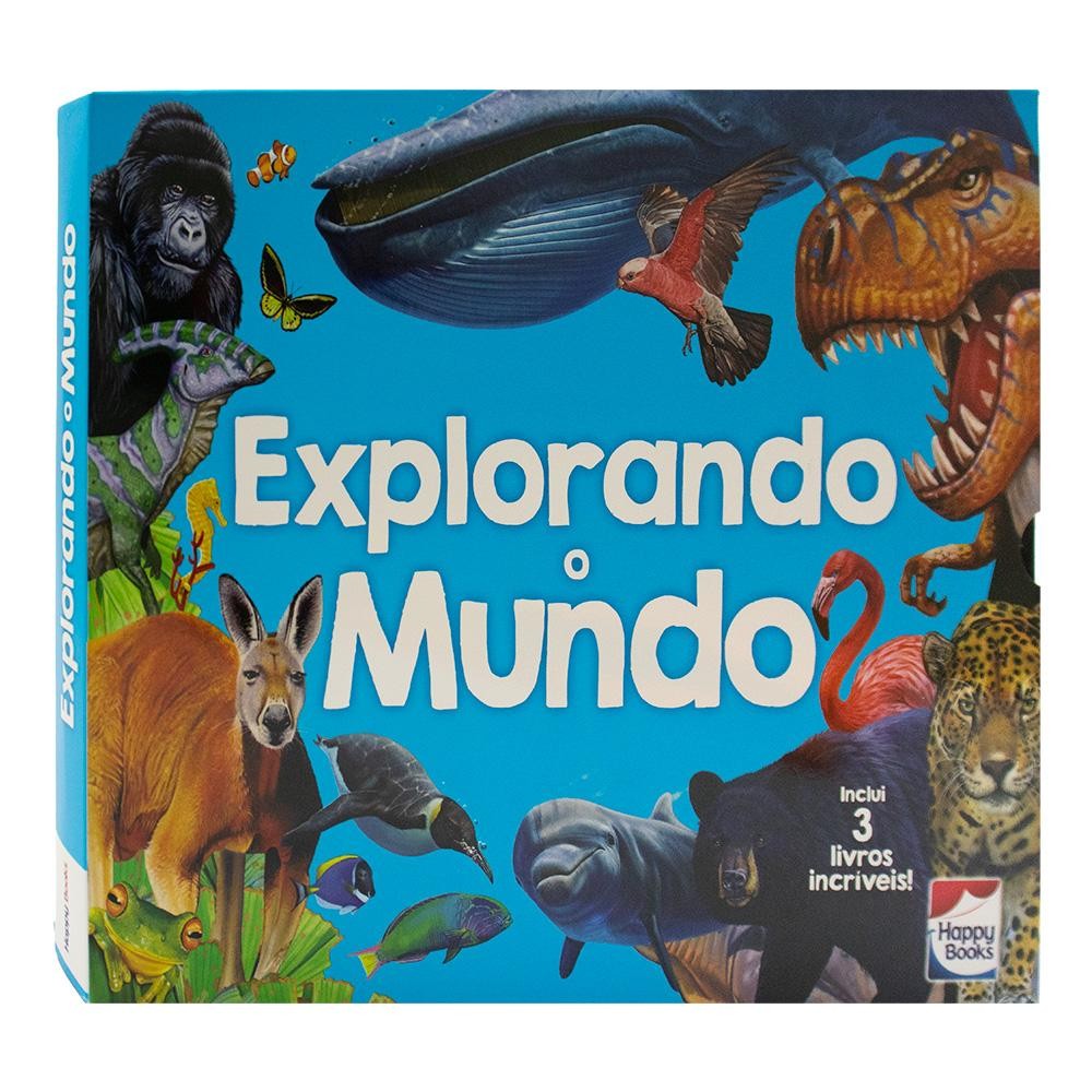 Explorando o Mundo II: Combo com 3 livros | Shopee Brasil