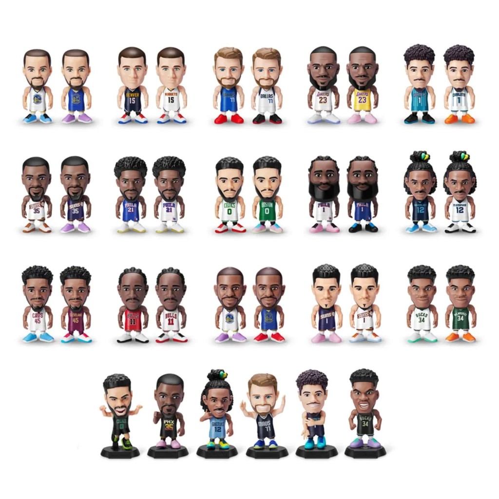 Brinquedo Infantil 5 Surprise Nba Basquete Ballers Serie 2 Candide