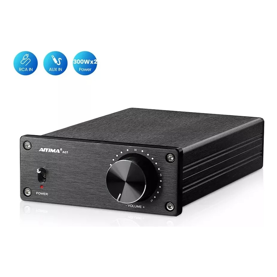 Amplificador De Potência Aiyima A07 Tpa3255 300wx2 300w | Shopee