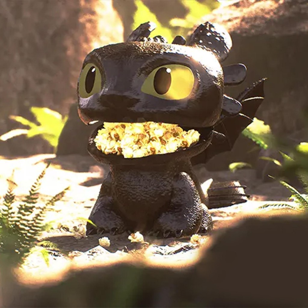 Como Treinar Seu Dragão Filme Balde De Pipoca Desdentado E Conjunto Combinado De Copo Periféricos De Aprender