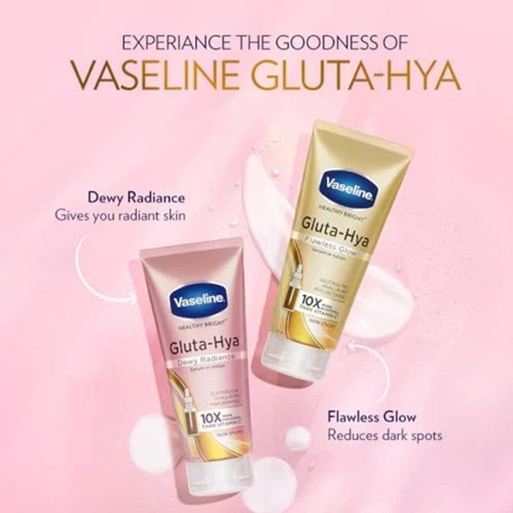 Vaseline Gluta-Hya Dewy Radiance Serum-Lotion Brighter Skin 300ml