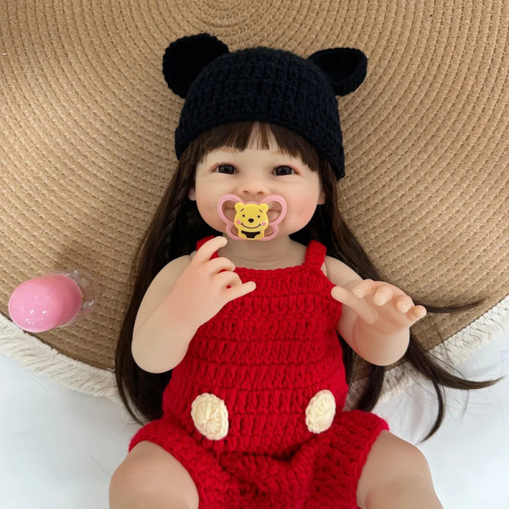 Roupinhas Para Bebê Reborn Menina 4 Peças Rosa Body Calça 100% Algodão Look Fresco Leve Confortável