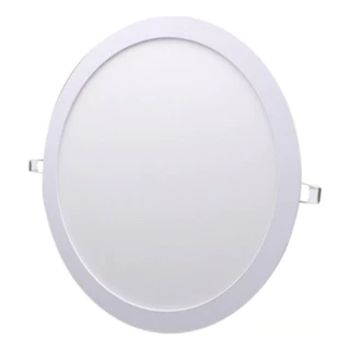 Luminária Led Redonda Sobrepor Ou Embutir 12w 6000k Empalux Estrutura Branco 110v/220v