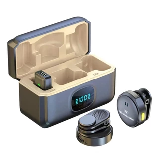 Microfone De Lapela Sem Fio Para iPhone/Android Type-c C/ Cancelamento De Ruído P/ Gravação de vídeo/TikTok/Vlog em Oferta na Shopee