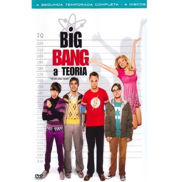DVD BIG BANG A TEORIA - A SEGUNDA TEMPORADA COMPLETA - 4 DISCOS editora ...
