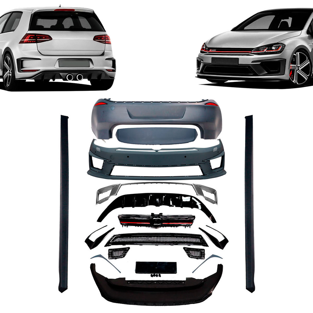 Body Kit Golf 2014 2015 2016 2017 2018 2019 2020 1.4 Gti Modelo R400 ...