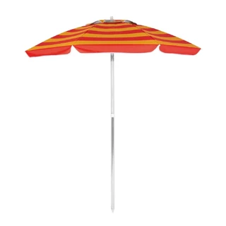 Guarda Sol Alumínio Amarelo E Vermelho 2,4m 3546 - Mor