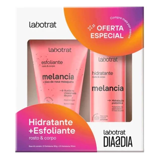 Kit Labotrat Melancia Esfoliante 150g + Hidratante 190g