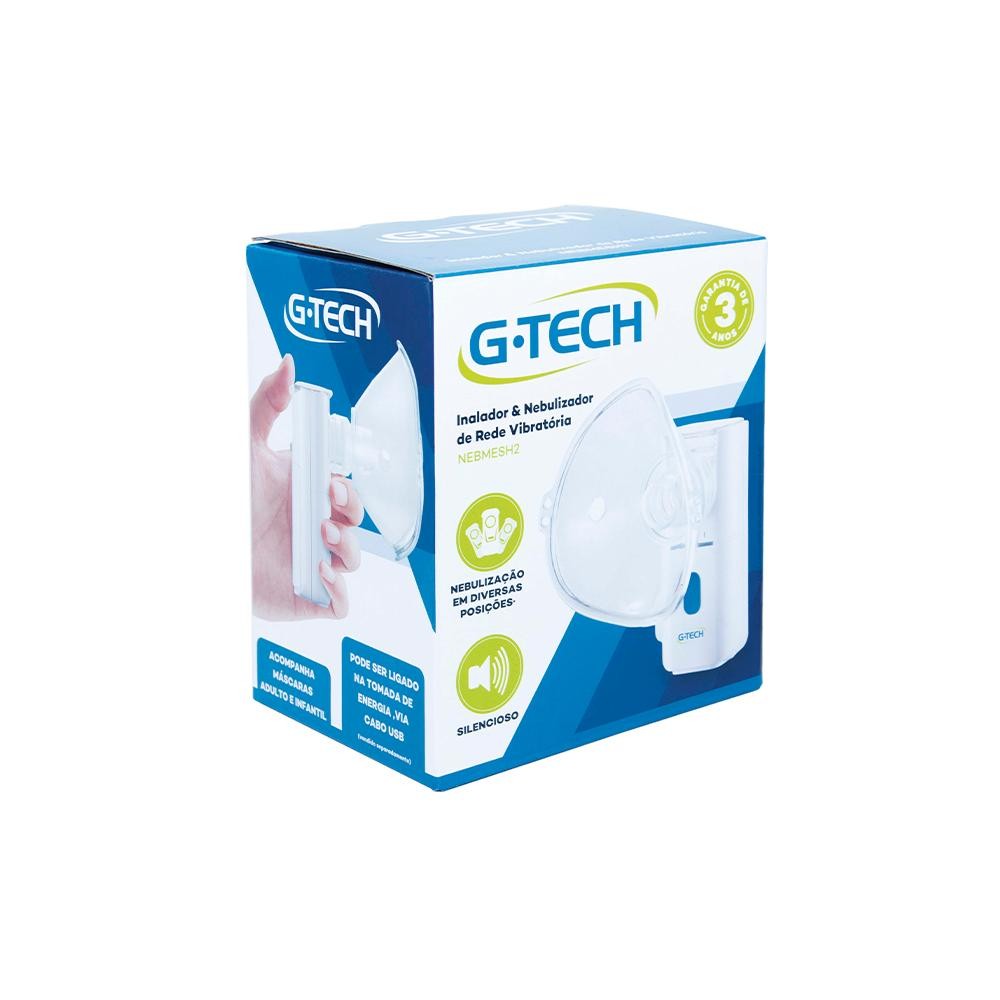 Nebulizador De Rede Vibratória G-Tech Modelo Nebmesh2