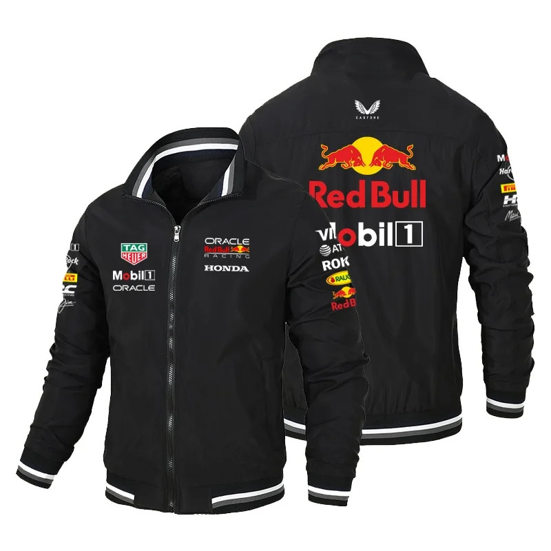 2025 Red Bull Racing Uniforme Oficial Masculino Corta-Vento