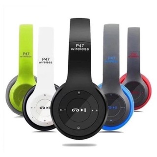Fone P47 Headphone Sem Fio Estéreo Redução de Ruídos Bluetooth 5.0 Universal — foto 6 — Achou Levou Brasil