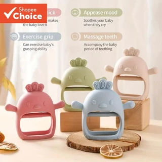 Brinquedos De silicone Para Dentição Bebês Com Mais De 3 Meses , Mordedor De Pulso À Prova De Queda , Mastigar , Sem BPA em Oferta na Shopee