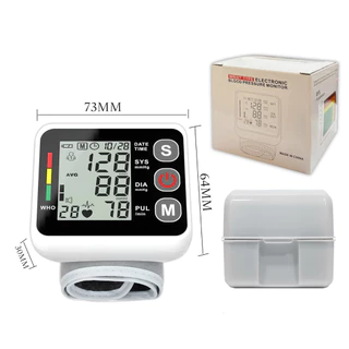 Medidor Pressão Digital De Pulso Com Voz Monitor Inteligente Marisa em Oferta na Shopee