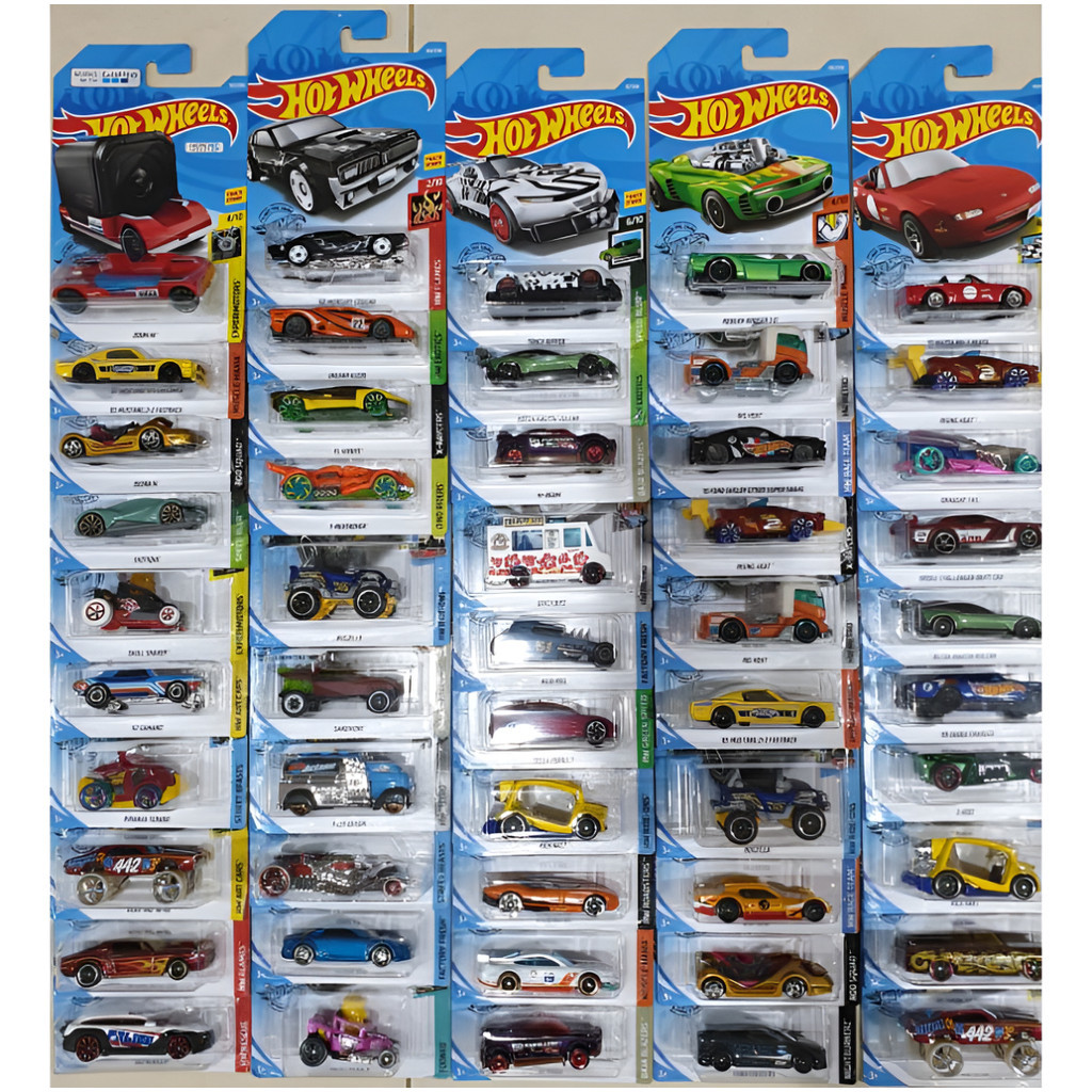 Hot Wheels Caixa Com 30 Carrinhos Sortidos 1:64 Mattel 2024 | Shopee Brasil