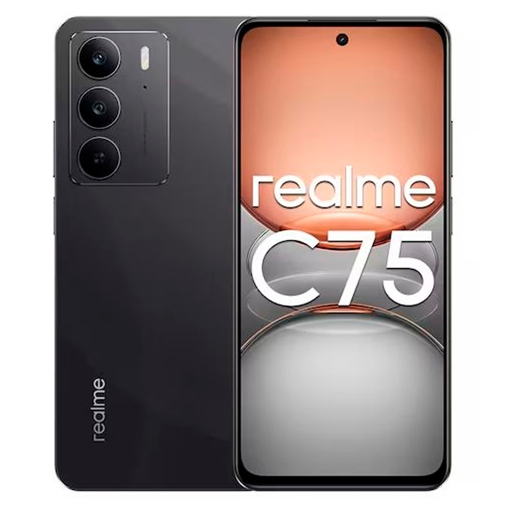 Realme C75 Global 8G/256G ブラック Smartphone Realme C75 8GB RAM 256GB Tela 6.7